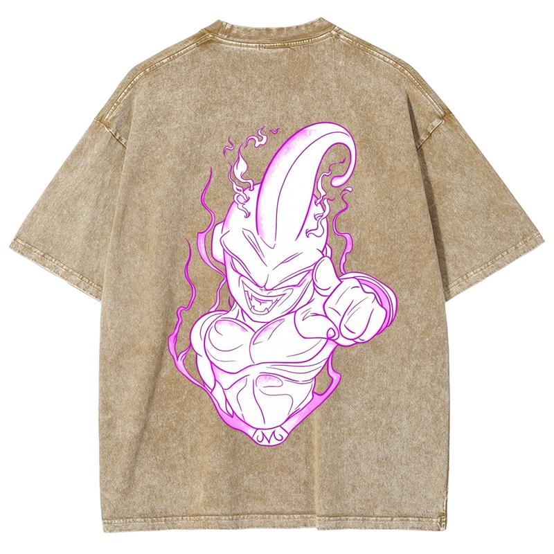 Anime Games 90s Graphic Tees Men's T Shirts Graphic Tee T Shirts Funny Graphic Tee Good Graphic Washed Tees Men's Graphic Tees Streetwear Outfits Men Vacation Outfits Oversized Tshirt Men