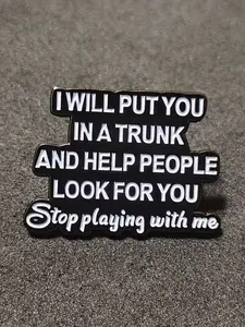 Funny Enamel Pin, Flower Brooch Pin, Humorous Fashion Jewelry Accessory, Sassy Quote Design, Durable & Nickel-Free Material, Ideal for Trendy Outfit, All Seasons