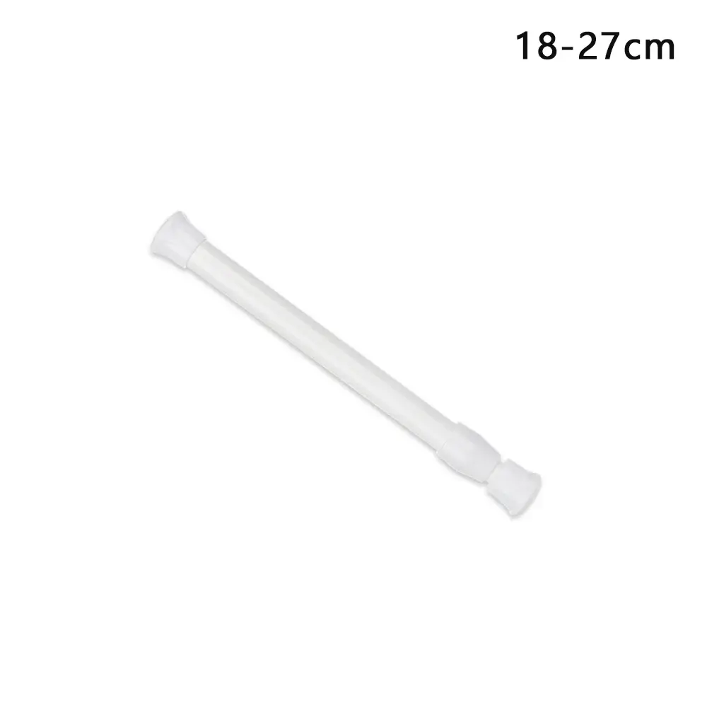 Curtain Rods Telescopic Pole Bathroom Extendable Sticks Household Adjustable Pole Loaded Hanger NONE