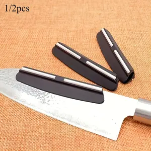1/2pcs, Professional Knife Sharpening Guide, Random Knife Sharpener Angle Guide, Sharpening Guide For Whetstone, Angle Guide Knife Sharpener Fixed Tools, Kitchen Stuff