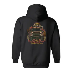 Rayco Design x Tacoma Lifestyle For The Roaming Soul Black Hoodie