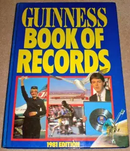 USED-The Guinness Book of Records 1981 by Norris McWhirter (Hardcover)