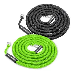 WAVESRX AnchorMate BowTether Bungee Line | Boat Bungee Dock Lines for Boats, PWCs & Kayaks | Absorbs Shock from Swells & Wind, Prevents Anchor Dislodging | Perfect for Anchoring, Mooring & Tethering