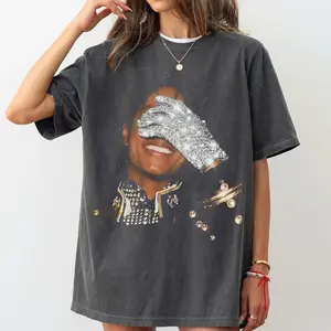 [Sale off up to 50%] Comfort Colors Michael Jackson Vintage 90s Styles Shirt, Michael Jackson King of Pop Movie T-Shirt, Iconic MJ Fan Tee, Music Legend Tribute