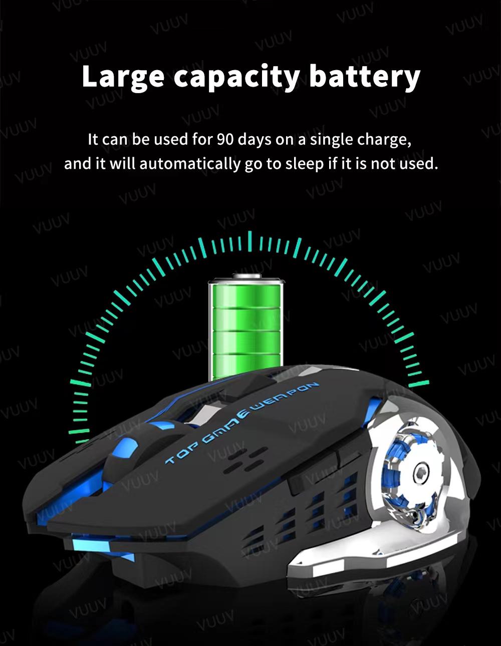 Rechargeable Wireless Mouse Gaming Computer Silent Bluetooth Mouse USB Mechanical E-Sports Backlight PC Gamer Mouse for Computer Rechargeable Wireless Mouse Gaming Computer Silent Bluetooth Mouse USB Mechanical E-Sports Backlight PC Gamer Mouse for Computer