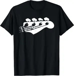 100% Cotton Bass Guitar Player Bassist Gift T-Shirt T-Shirt