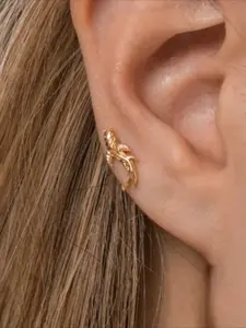 Vintage Lucky Koi Mini Earrings, Elegant Minimalist Earrings, Simple Design Women's Daily Wear Ear Studs, Versatile Fashion Accessory