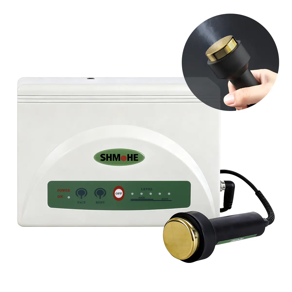 SHMHE Electric Lymphatic Drainage Meridian Brush - Lymphatic Drainage Machine, Unisex Single-Rod UC Device, Portable Full-Body Massager, Anti-Aging Massage Device for Radiant Skin, Home Spa Tool, Ideal Gift for Parents