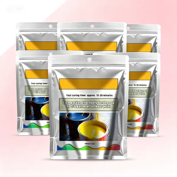 Fast Acting Paint Hardening Powder - Solidifier for Acrylic & Latex Paint Disposal - 6 Pack Paint Drying Agent - Water-Based Paint Waste Solidifier - Reusable Container for Easy Disposal