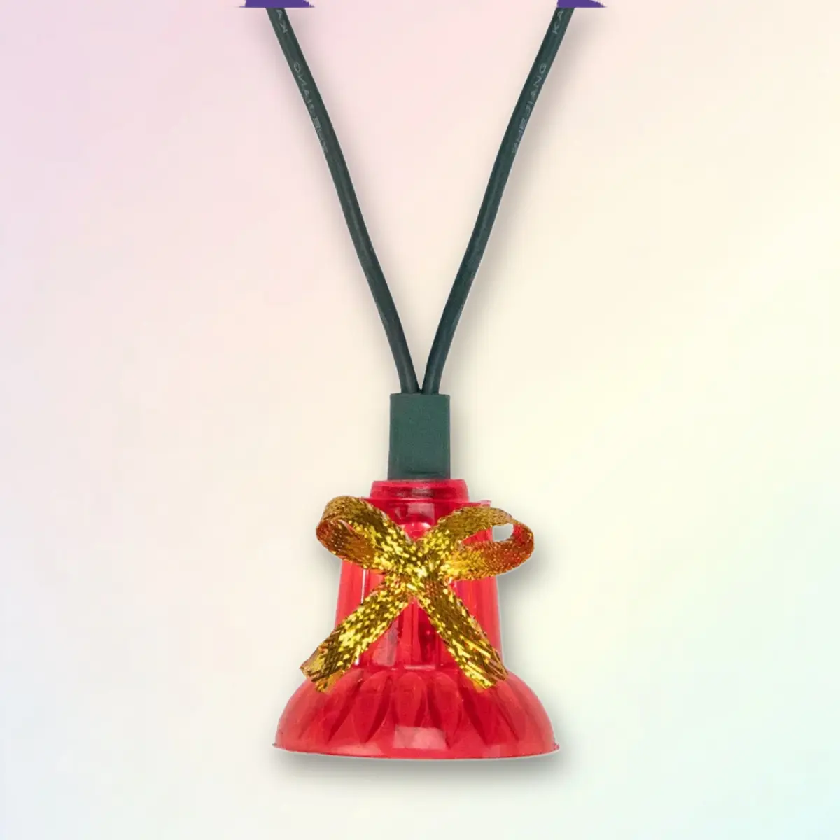 Northlight Multi-Function Musical Bells Christmas Lights - Red - 13' Green Wire - 40ct