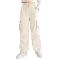 Drawstring Cuffs Apricot