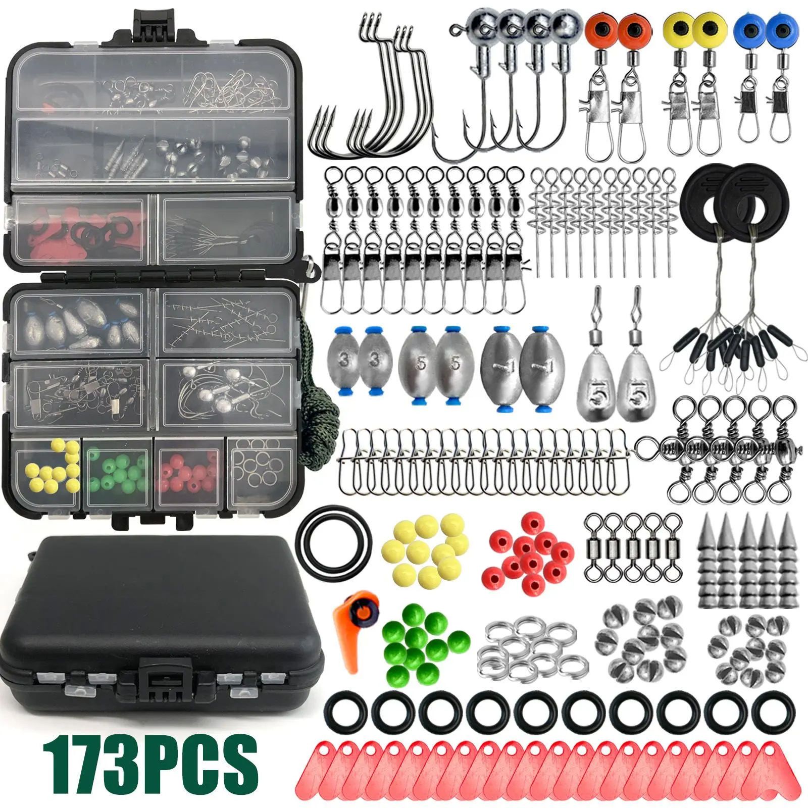 246PCS All-in-One Fishing Tackle Kit