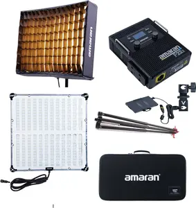 Aputure amaran F22x 200W Bi-Color Flexible LED Mat,CCT 2,500K ~ 7,500K, App Control, 9 Built-in Lighting FX,with Softbox Soft Carrying Case for Video Studio Photography Lighting (Amaran F22x)