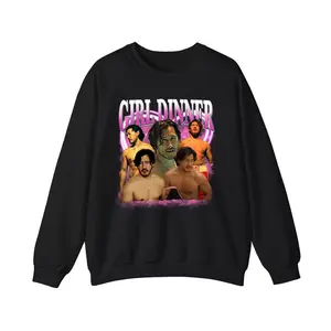 [Made In US] Girl Dinner SixPack Shirt, Markiplier Girl Dinner Sweatshirt, Vintage Shirt,Full Sizes, For Men, For Women Casual Cottonor Men, For Women Casual Cotton Comfort Fit