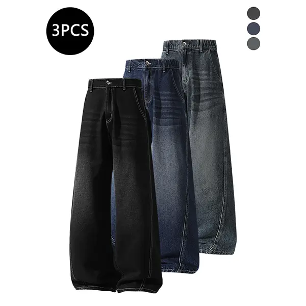 Black & Gray + Dark Blue + Vintage Blue