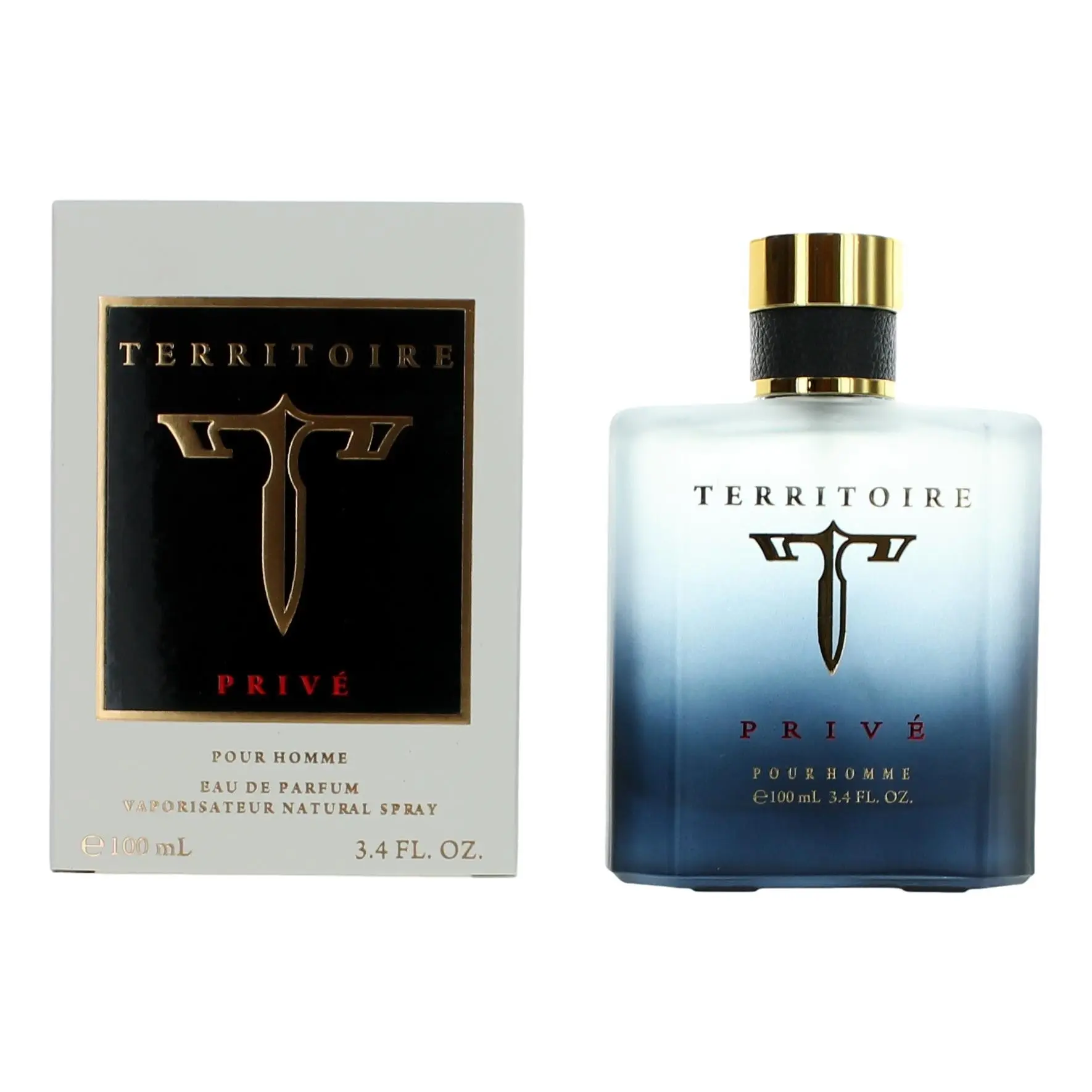 Territoire Prive by YSY Men's EDP Spray - 3.4 fl oz, Floral Blend Scent with Nutmeg Saffron Notes