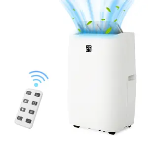 12000 BTU Portable Air Conditioner, 3-in-1 Cooling Fan Dehumidifier AC Unit, Indoor Air Conditioner Cools Up to 550 Sq.ft with 24-Hour Timer & Remote Control