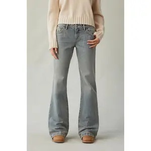 Pacsun Women's Jade Low Rise Bootcut Jeans Light Blue