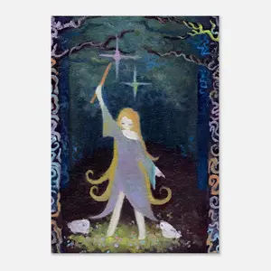 "card 1: the magician" poster