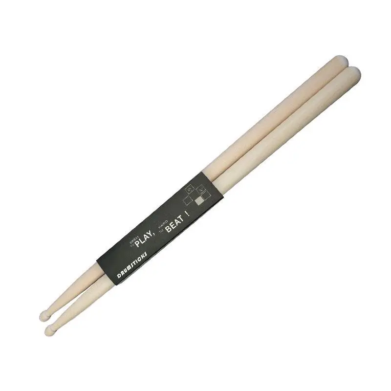 5A Classic Maple Drum Stick, Drumsticks for Teenager Beginners, Percussionist, Ideal for Rock Bands, Drumming and Instrumental Percussion Accessories