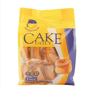 Success Flour-Based "Ugly" Egg Cake Snacks, 360g (8 Pieces) /Pack, Ready-to-Eat Unique Snacks, Egg-Aromatic, Soft, Fluffy, Ideal for Breakfast, Afternoon Tea, Ready To Eat Snacks