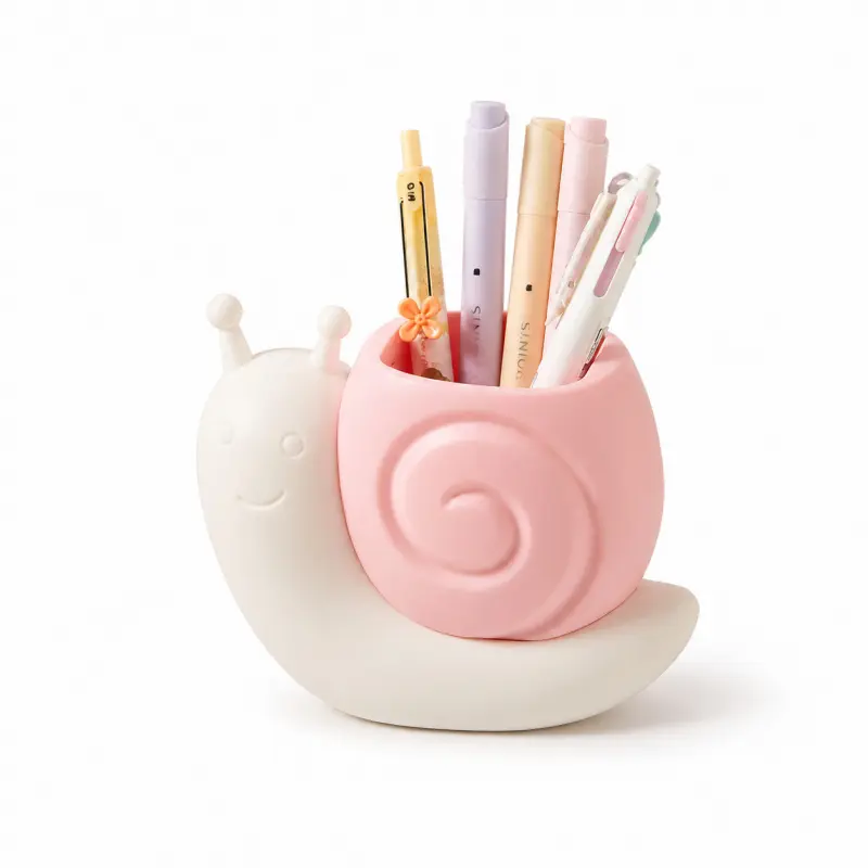 Cute Animal-Shaped Pencil Holder - Animal-Shaped Cosmetic Organiser Cup for Pens, Makeup Brushes, School Supplies, Animal-Shaped Cosmetic Organisers