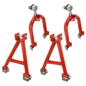 Rear Suspension Shock Swing Arm Go Kart Swingarm Kit Upper Lower A-Arm & Shock Mount Brackets for Rear 4 Wheel Drive ATV UTV Quad Buggy Golf Cart Karting Moped Dune DIY Rebuild