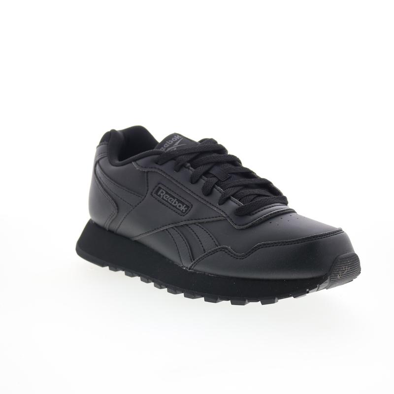 Reebok Glide Wide 4E Mens Black Extra Wide 4E Lifestyle Sneakers Shoes