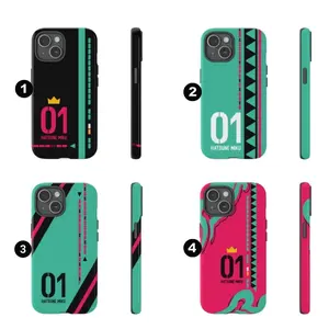 Hatsune Miku Phone Cases for iPhone X, 11, 12, 13, 14, 15 & more –  SS Galaxy S21 to S25 Ultra, Plus with Suction