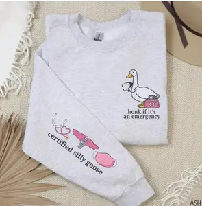 Certified Silly Goose Sweatshirt, Certified Nursing Assistant Sweatshirt, Nursing Student Gift, Ex Boyfriends Shirt
