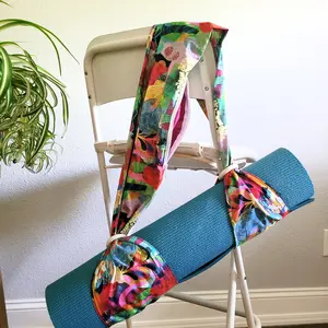 Yoga Purse | Yoga Mat Carrier with a Zipper Pocket | Pilates |
