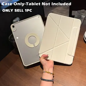 2 in 1 Tablet Case with Pen Holder, Magnetic Detachable Acrylic Tablet Protective Cover with Kickstand, Tablet & Computer Accessories for iPad 2026 Air Pro 11 inch pro 13 pro 12.9 Inch ipad 10th gen case 11th A16 mini 6/mini 7 a17 pro Air 4/5/6/7/8