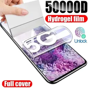 US-CASE - Scratch resistant hydrogel film ON Samsung Galaxy S23 S22 S21 S20 S10 S9 S8 Plus Ultra Screen Protector ON SamsungNote 20 10 9 8
