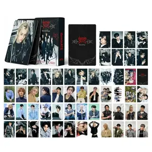 55pcs/Set Kpop Lose My Breath Lomo cards ROCKSTAR ATE World Tour Photocards for Fan Collectible Cards