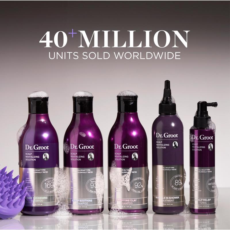 Dr. Groot Scalp Revitalizing Solution Thickening Essentials Duo - Biotin & Rosemary Shampoo and Conditioner Set Haircare Blend