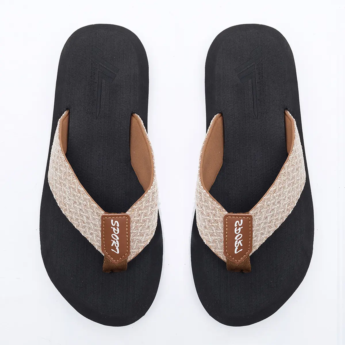 Men's Casual Flip Flops Comfort Thick Sole Non-Slip Summer Beach Sandals