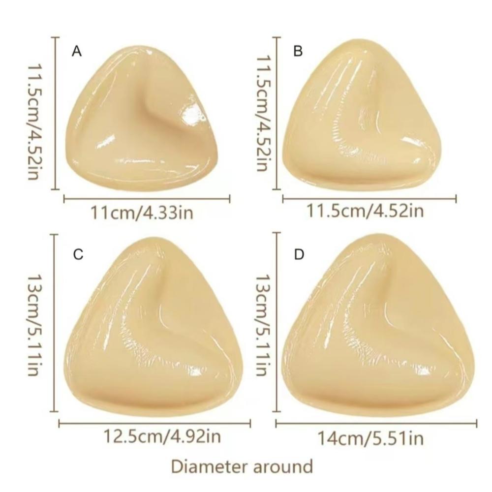 Invisible Self-Adhesive Reusable Silicone  Covers for Women，sticky bra summer  Womenswear