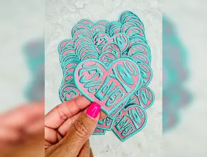 Jesus Loves You Embroidered Patch