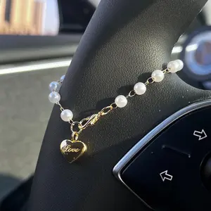 Steering Wheel Charm, Car Bead Jewelry Accessories, Car Decorations, Unique Fashion Gift, Automotive Ornament, Car Interior Decorative