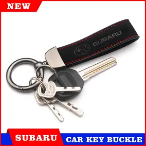 Subaru Car Keychain Accessories, Stylish Auto Keyring for Subaru Owners, Durable & Trendy Design, Perfect Gift Idea, Keychain Wristlet Strap