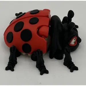 Lily Ladybug - 4" Flexi Articulated Bug