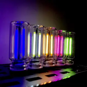 Multi-Scene Dimmable USB Night Light – Vintage LED Edison Lamp for Car & Bedroom, Plug-and-Play Touch Control Atmosphere Lighting, Portable Mood Light with Anti-Glare Design