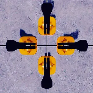 Plastic Tile Leveling System, Building Tools, Tile Leveler Adjuster, Positioning Tool, Wall and Floor Locator, 100pcs