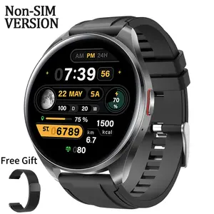 W&O Smart Watch 200+ Sports Modes Touch Screen Fitness Tracker, Bluetooth Call Message Reminder Wristwatch for Android iPhone Men Women Activity Monitor