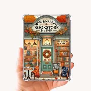 M&M Fall Bookstore Kindle E-Reader Case Insert