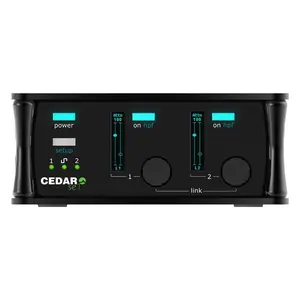 CEDAR Audio SE 1 Portable 2-Channel Speech Enhancer with Case *USA Small Business*