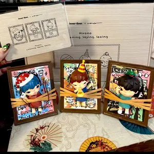 (Iris HJ8012) Hirono Listening,Saying, Seeing Figure Set