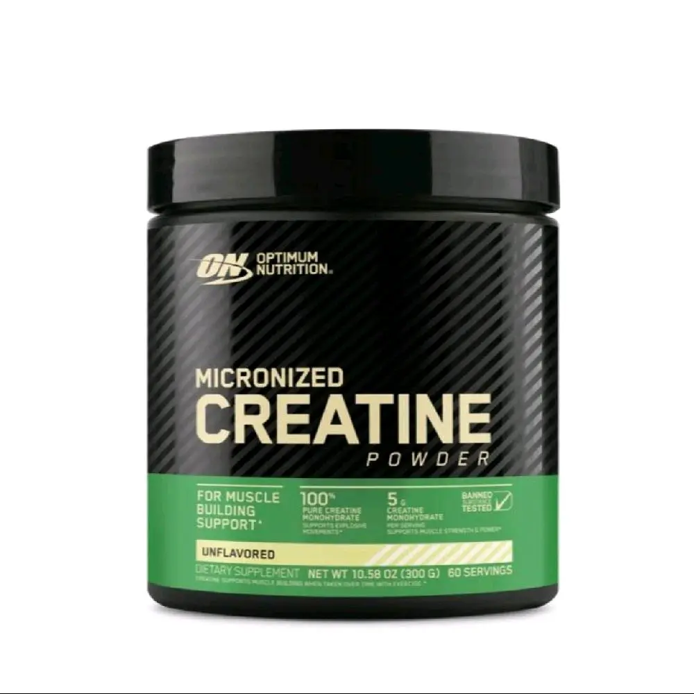 Optimum Nutrition micronized creatine powder 5g servings 60 servings