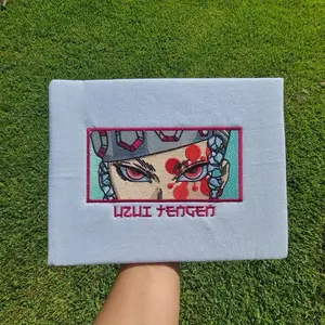 Tengen Uzui Embroidered Sweatshirt or Hoodie - Demon Slayer Embroidered Design