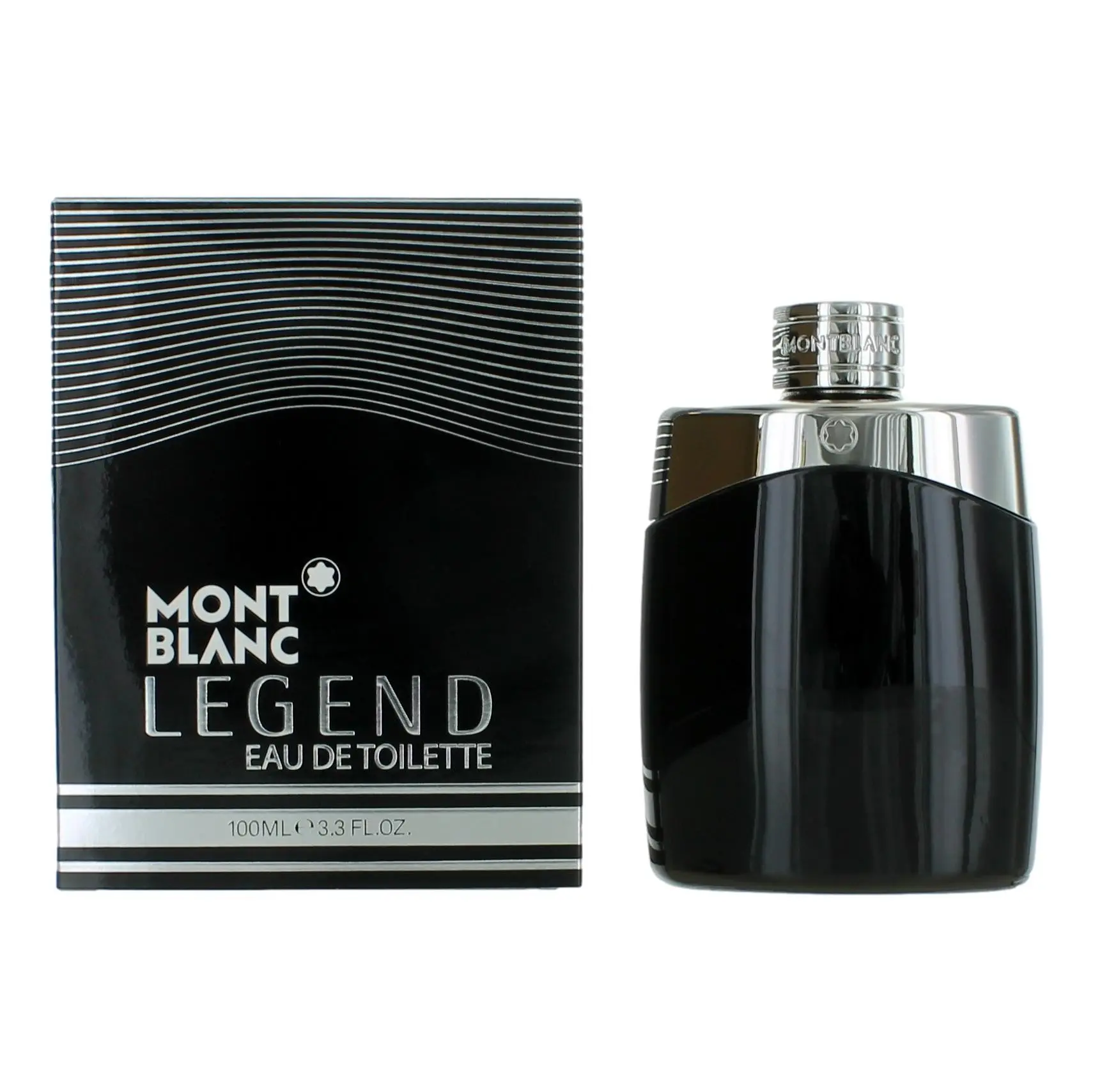 Mont Blanc Legend Masculine Cologne - 3.3 fl oz EDT Spray for Men, Lavender Mix, Daily Wear, Single Bottle
